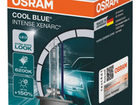 Bec Xenon Osram D2S Cool Blue Intense CBI 85V 35W P32d-2 +150% Next Generation 66240CBN