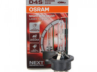 Bec Xenon Osram D4S Night Breaker Laser Xenarc 42V 35W P32d-5 66440XNL