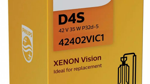 Bec Xenon Philips D4S 35W 42V P32d-5 Xenon Vi