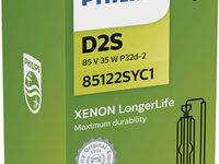 Bec Xenon PHILIPS Longer Life D2S 85V 85122SYC1