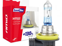 Becuri Cu Halogen H11 12v 55w Lumitec Limited +130% Duo Amio 02105