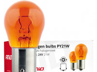 Becuri Cu Halogen Py21w Ba15s 24v 21w Chhlibun Amio 01005