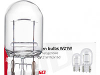 Becuri Cu Halogen T20 W21w W3x16d Amio 02551