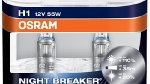 Becuri H1 Osram NIGHT BREAKER UNLIMITED