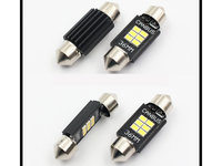 Becuri LED SOFIT 39mm, 6 SMD TIP 2835 CANBUS 12V lumina alba ERK AL-251017-9