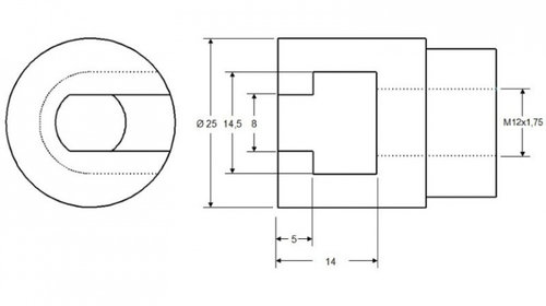 BGS-865-6 Ciocan cu ventuze pentru indreptat tabla caroserii