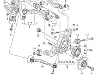 Bieleta antiruliu fata Audi A4 B8 2.0 TDI CAG Sedan 2009 OEM 8K0411317C