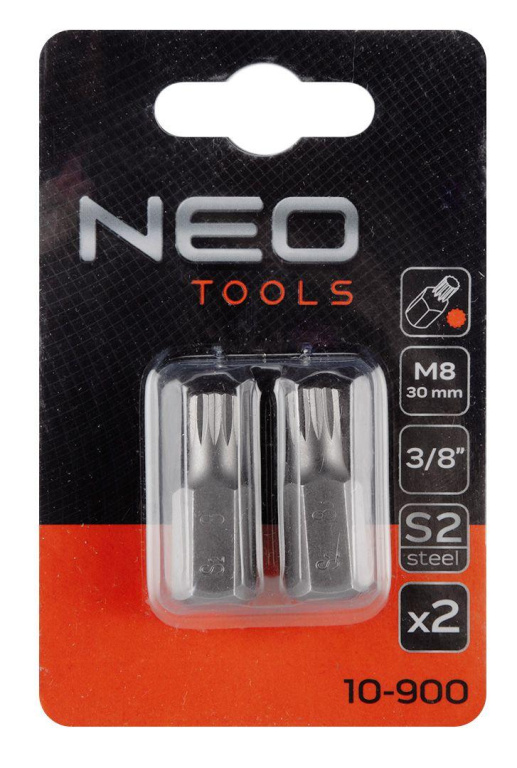 Bit tip ",spline", M8x30mm, S2- 