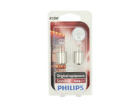 Blister bec 2buc R10W 24V 10W BA15S bec baza PHILIPS PHI 13814/B2