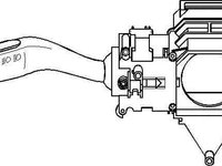 Bloc lumini de control AUDI A4 8E2 B6 TOPRAN 110 107