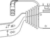 Bloc lumini de control OPEL VECTRA B hatchback 38 TOPRAN 205 687