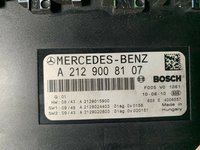 Bloc sigurante relee calculator sam a2129008107 mercedes benz e class w212