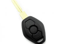 BMW - carcasă cheie cu 3 butoane și lamă cu 4 piste - calitate premium! - CARGUARD