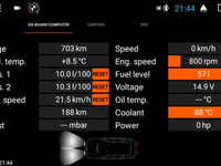 BMW-IBUS Modul retinere amplificator, setari si informatii ale masinii