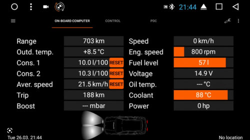 BMW-IBUS Modul retinere amplificator, setari 