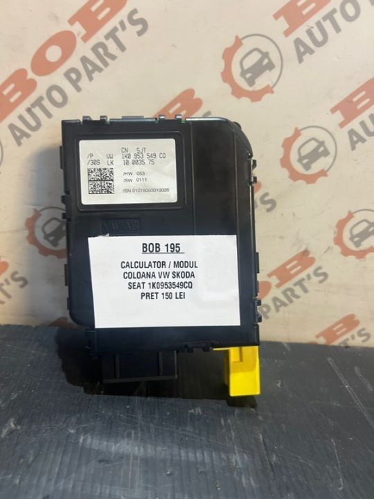 BOB 195 Calculator / Modul Coloana Volkswagen Skoda Seat 1K0953549CQ