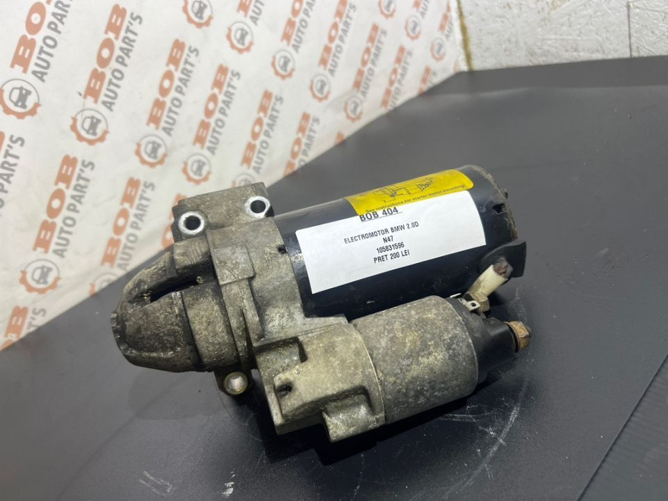 BOB 404 Electromotor BMW 2.0 d N47 Cutie Manuala 105831596
