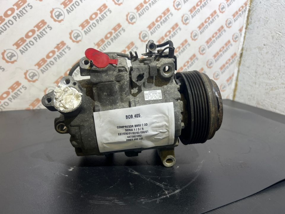 BOB 405 Compresor Clima BMW 2.0 D Seria 1/3/5 E8x/E9x/E6x 4472601852 2005-2011