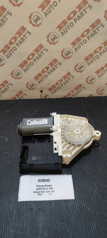 BOB045 Motoras macara Fata stanga Seat LEON 1P1 2005 > 20121P0837401M 3C0959793