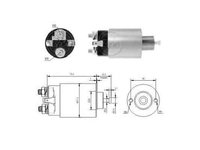 Bobina cuplare electromotor HYUNDAI H-1 / STAREX ERA 227399