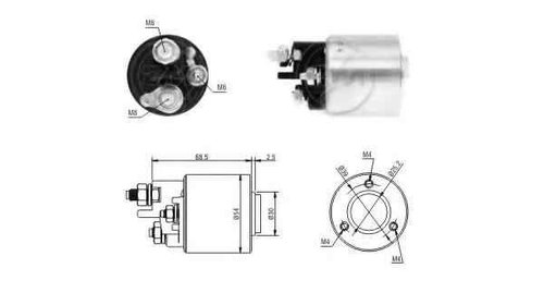 Bobina cuplare electromotor MERCEDES-BENZ E-C