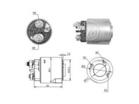 Bobina cuplare electromotor RENAULT CLIO II BB0/1/2 CB0/1/2 ERA 227318