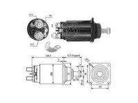 Bobina cuplare electromotor SCANIA 4 - series ERA 227808