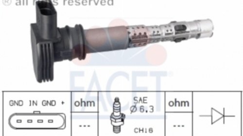 Bobina de inductie Audi A4 (8EC, B7) 2.0 TFSI