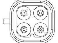 Bobina de inductie CHRYSLER NEW YORKER BERU ZS406