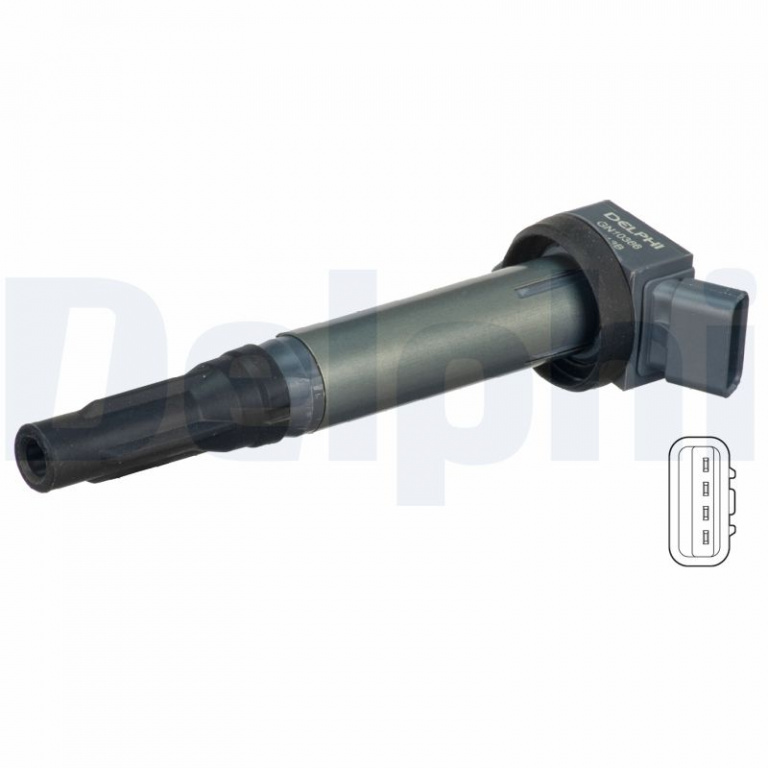 Bobina de inductie DELPHI GN10366-12B1 model LEXUS RX (_U3_) 2GR-FE 3456cc 276cp 203kW 2006 2007 2008