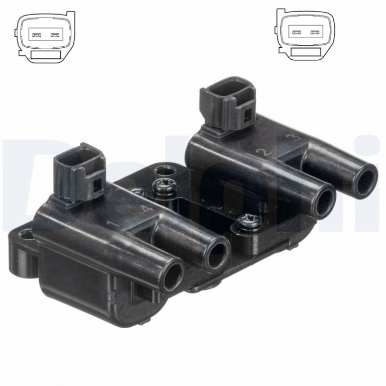 Bobina de inductie DELPHI GN10370-12B1 pentru HONDA CR-V III (RE_) 2006-2020