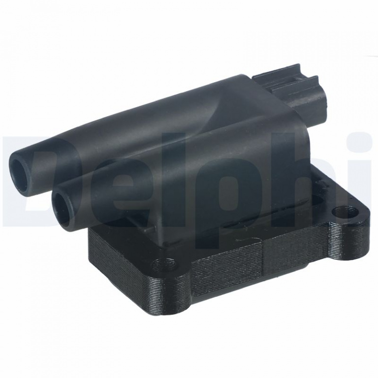 Bobina de inductie DELPHI GN10396-12B1 model MITSUBISHI PAJERO SPORT VAN I (K90) 6G72 (SOHC 24V) 2972cc 170cp 125kW 1999 2000 2001 2002 2003 2004 2005 2006 2007 2008
