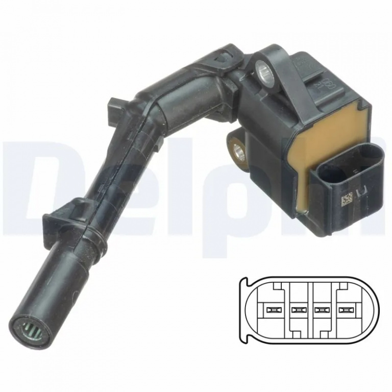 Bobina de inductie Delphi MERCEDES-BENZ C-CLASS T-Model (S205) 2014-2021 - GN10690-12B1