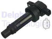 Bobina de inductie GN10590-12B1 DELPHI pentru Hyundai Ix20 Hyundai I30 Kia Cee d Kia Pro cee d Kia Rio Kia Cerato Kia Spectra5 Kia Spectra Hyundai I20 Hyundai Accent Hyundai Solaris Hyundai Verna Kia Soul Kia Ceed