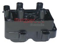 Bobina de inductie RENAULT CLIO (B/C57_, 5/357_), RENAULT TWINGO I (C06_), RENAULT MEGANE I (BA0/1_) - METZGER 0880365