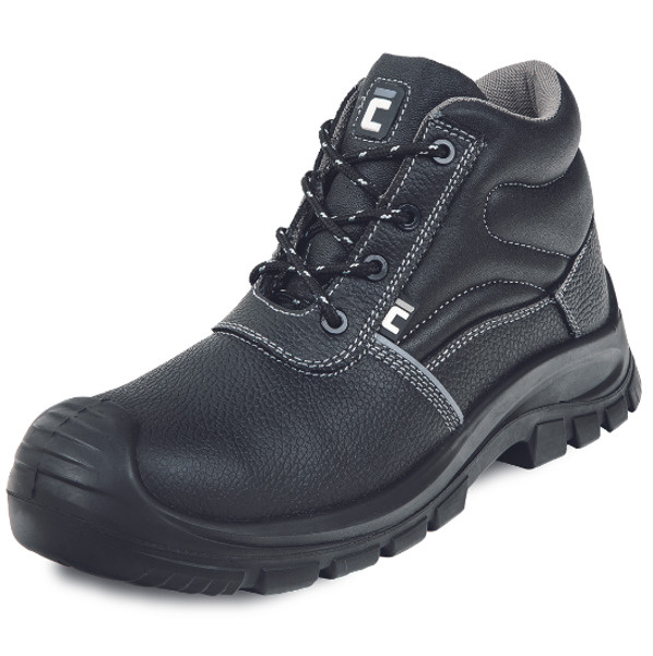Bocanci protectie Raven XT MF S3 SRC bombeu compozit marimea 42 piele impermeabila talpa PU anti intepatura antistatica negru # 0202071960042 # CERVA
