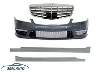 Body Kit compatibil cu Mercedes W221 S-Class S63 S65 AMG-Look 05-10 si Praguri Laterale