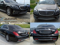 Body kit compatibil Mercedes W222 S-Class (2013+) model S65 AMG