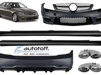 Body kit Mercedes C-Class W204 Facelift (11-14) AMG C63