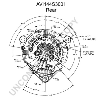BOM-Prestolite Generator / Alternator AV
