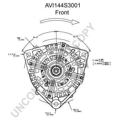 BOM-Prestolite Generator / Alternator AV