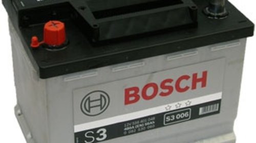 Bosch s3 56ah borne inverse cu plus pe stanga