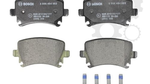 Bosch set placute frana spate pt audi A3,A4,A