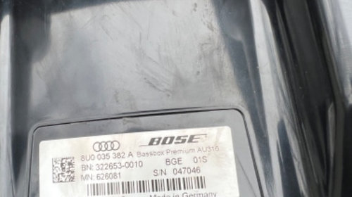 Bose Audi sistem audio subwoofer