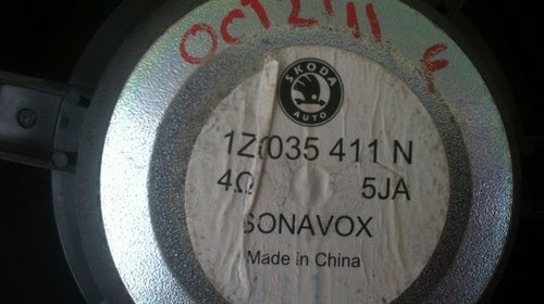 Boxa audio Skoda Octavia 2 cod 1Z0035411N