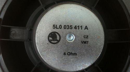 Boxa audio Skoda Octavia 2 cod 5L0035411A