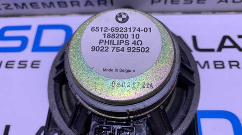 Boxa Boxe Difuzor Difuzoare Audio Philips BMW X6 E71 E72 2008 - 2014 Cod 6923174 6512-6923174-01
