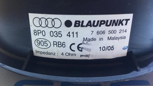 Boxa / Difuzor Audio Audi A3 8P 2003 - 2012 Cod Piesa : 8P0 035 411 / 8P0035411 / 7606500214