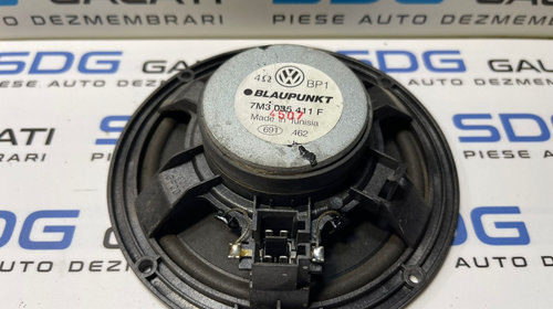 Boxa Difuzor Audio de pe Usa Portiera Fata Spate Stanga Dreapta Volkswagen Sharan 2001 - 2010 Cod 7M3035411F [2176]