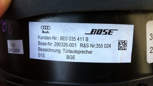 Boxe audio Audi VW Seat Skoda